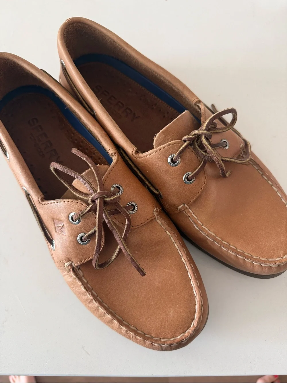 Sperry men’s classic leather boat shoes- 10.5 XW